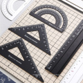 And Stal Metal Angle Straight Triangle Ruler dans une règle Set Ruler Digital Ruler pour mesurer les fournitures